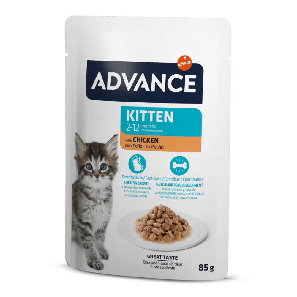 ADVANCE GATO KITTEN  WET FRANGO - 85G