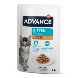 ADVANCE GATO KITTEN  WET FRANGO - 85G