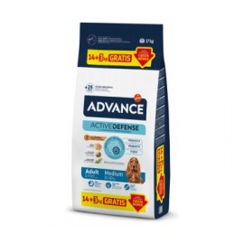 ADVANCE CAO MEDIUM ADULT CHICKEN & RICE- 14 + 3KG GRATIS