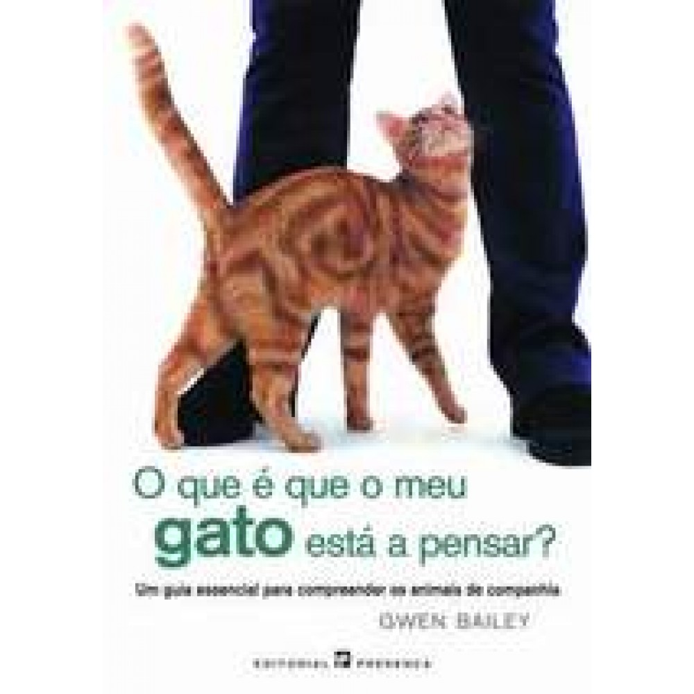LIVRO O QUE É QUE O MEU GATO ESTÁ A PENSAR ?