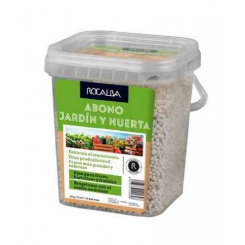 ADUBO JARDIM E HORTA GRANULADO - 1KG