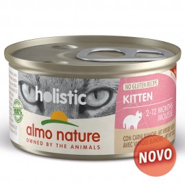 ALMO - GATO KITTEN COM CARNES BRANCAS  - 85 GR