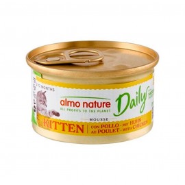 ALMO NATURE - GATO DAILY  KITTEN FRANGO  - 85 GR