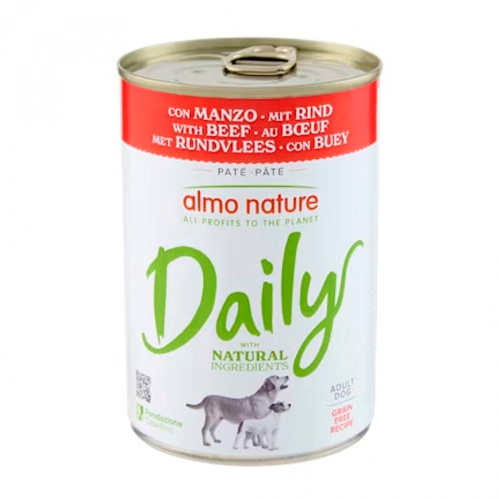 ALMO NATURE - CÃO ADULTO COM CARNE - 400 GR