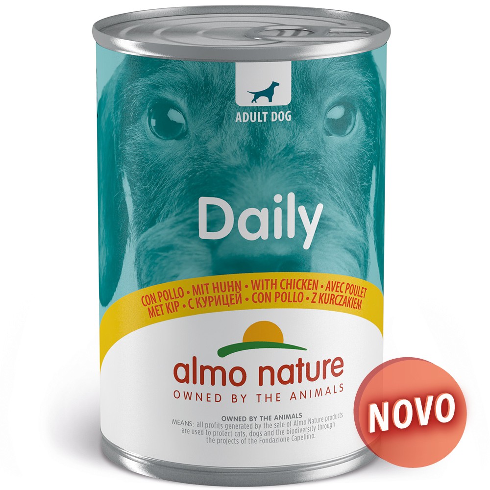 ALMO - CÃO ADULTO COM FRANGO - 400 GR