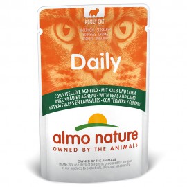 ALMO - GATO ADULTO COM VITELA E CORDEIRO - 70 GR