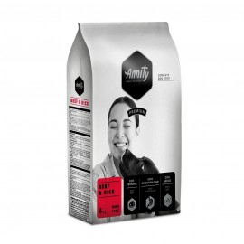 AMITY PREMIUM - BEEF & RICE - 4KG