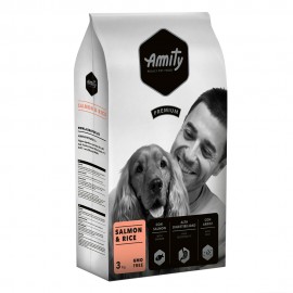 AMITY PREMIUM - SALMON & RICE - 3KG