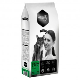 AMITY PREMIUM CHICKEN & RICE CATS - 10KG