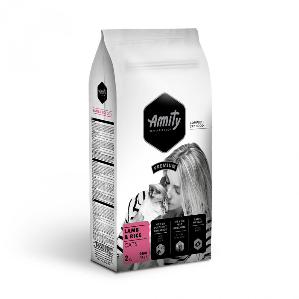 AMITY PREMIUM - LAMB & RICE CATS - 2KG