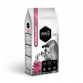 AMITY PREMIUM - LAMB & RICE CATS STERILIZED - 2KG