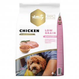 AMITY SUPER PREMIUM (LOW GRAIN) CAO ADULT CHICKEN  - 4 KG