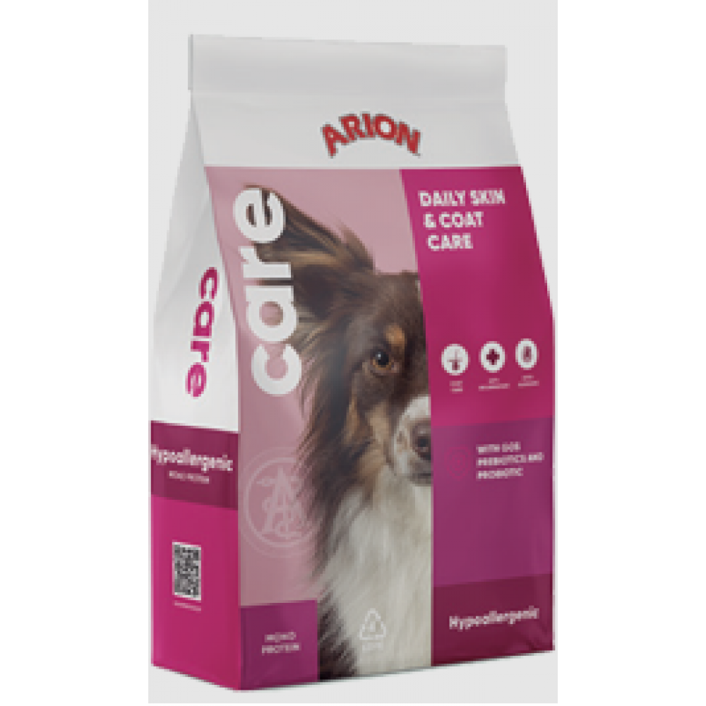 ARION CARE HYPOALLERGENIC RAÇAS MEDIAS E GRANDES - 2 KG