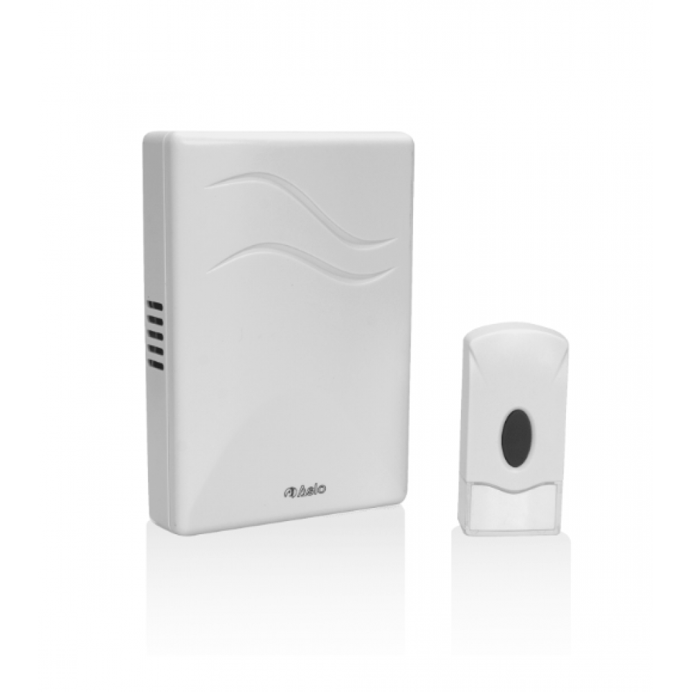 ASLO CAMPAINHA SEM FIOS C/BOTAO ALC. 100 MT