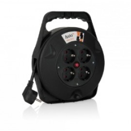 ENROLADOR DE CABO ELECTRICO JARDIM 3G1.0 - 15 MT C/TERRA