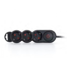 ASLO EXTENSÃO TRIPLA BRANCA C/INTERRUPTOR  PLUS 3G1.5 -3 MT