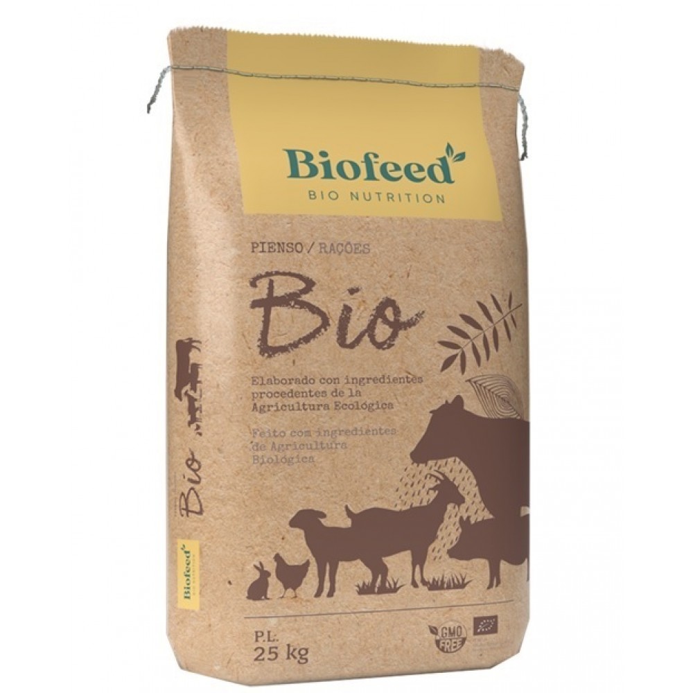 RAÇAO BIOLOGICA PORCOS CRESCIMENTO GRANULADO - SACO 25KG