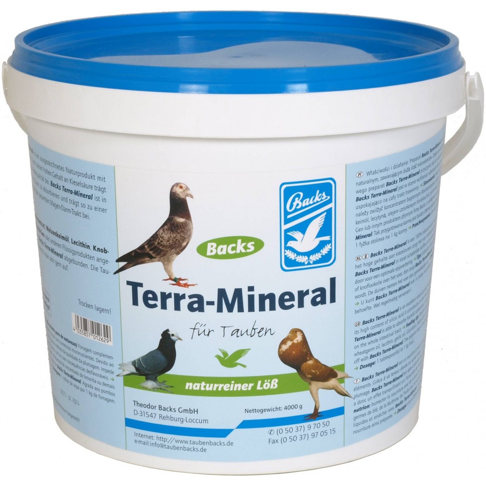 BACKS TERRA MINERAL- 5KG