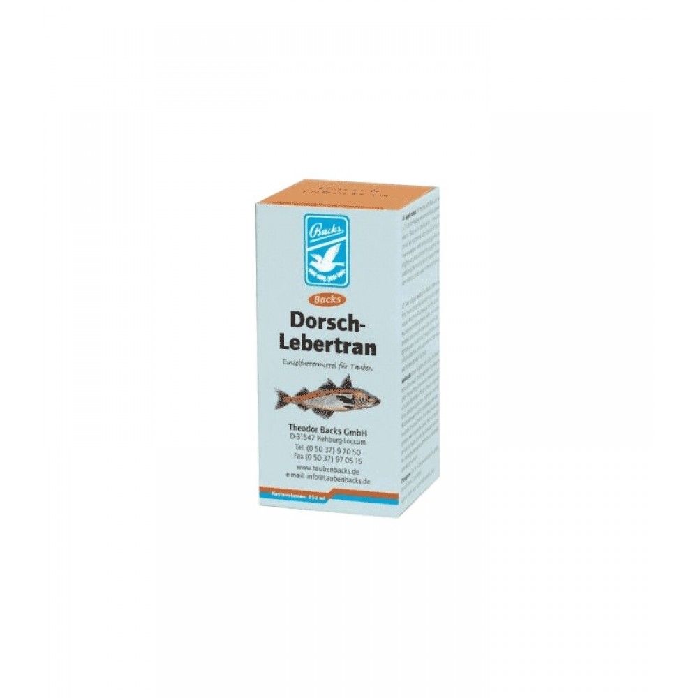 BACKS OLEO FIGADO BACALHAU 500 ML