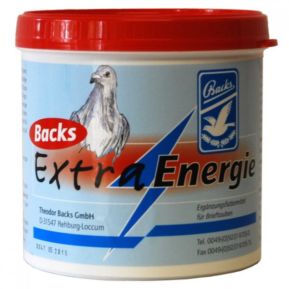 BACKS EXTRA ENERGIE   - 400 GR