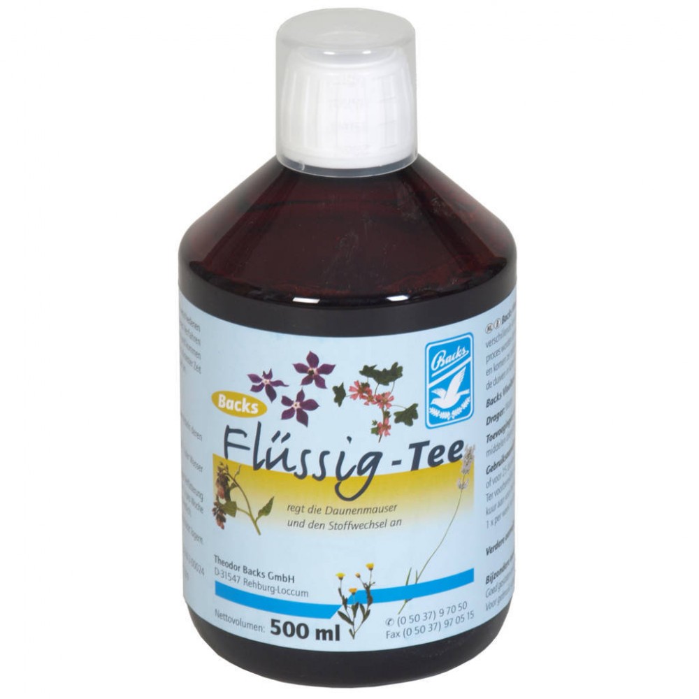 BACKS CHA DE 21 PLANTAS ( FLUSSIG-TEE) - 500 ML