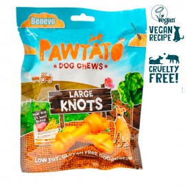 PAWTATO KNOTS OSSOS LARGE 180 GR