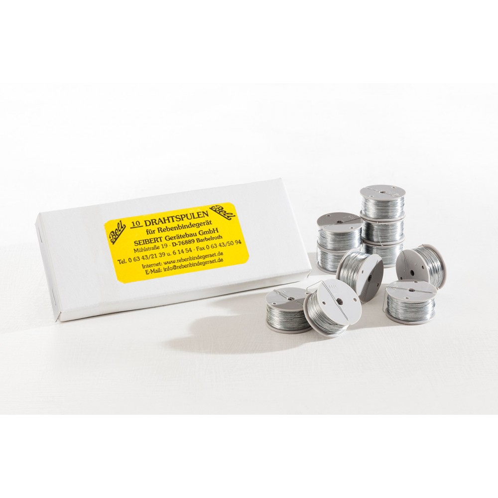PACK 10 ROLOS ARAME 0.40 MM PARA ATADORA BELI DE VIDES