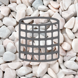 PEDRA RIO DIVOR 3-6 CM  - BIG BAG 1500 KG