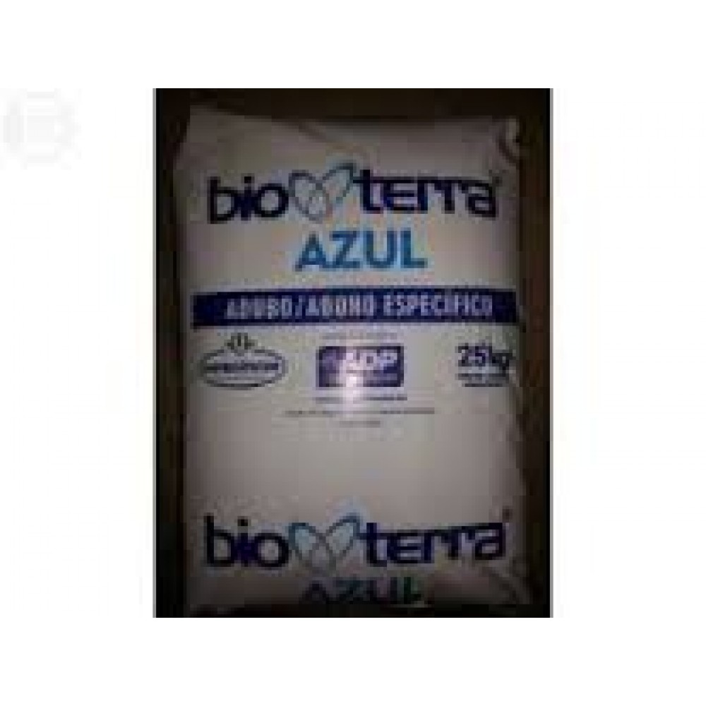 ADUBO ADP BIOTERRA AZUL 12-12-17 MOP+SOP - SC 25 KG