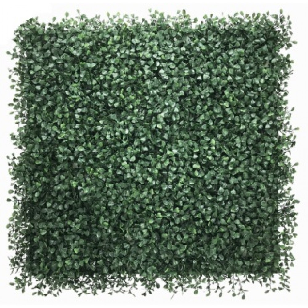 JARDIM VERTICAL ARTIFICIAL MODELO BOXWOOD- 50X50CM