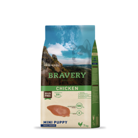 BRAVERY CAO PUPPY  MINI CHICKEN SMALL BREEDS - 7KG