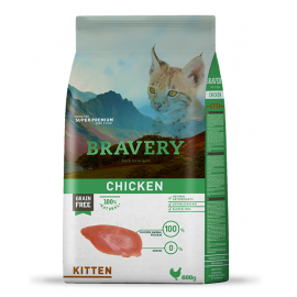 BRAVERY GATO KITTEN CHICKEN - 600G
