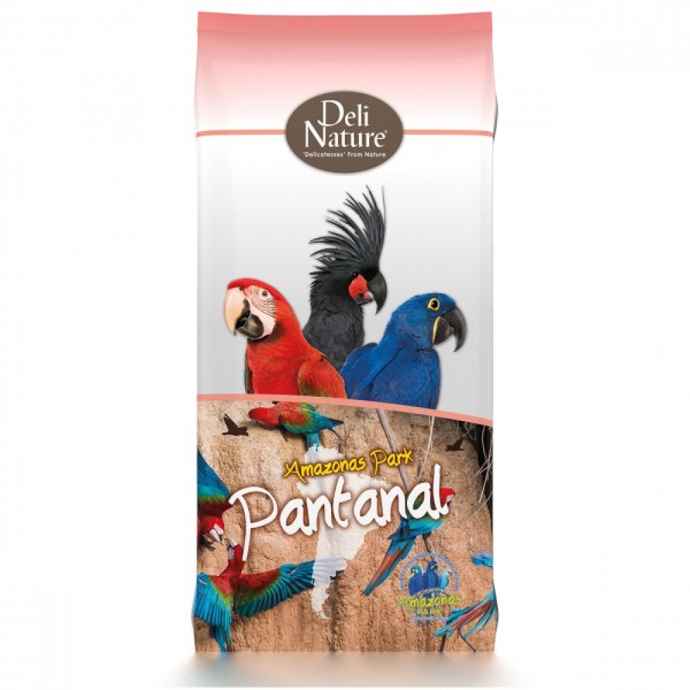 DELI NATURE MISTURA DE PAPAGAIOS PARK PANTANAL - 12,5 KG