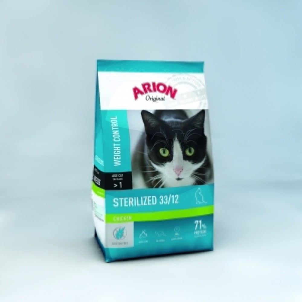 ARION ORIGINAL CAT STERILIZED CHICKEN  - SC 7.5 KILOS