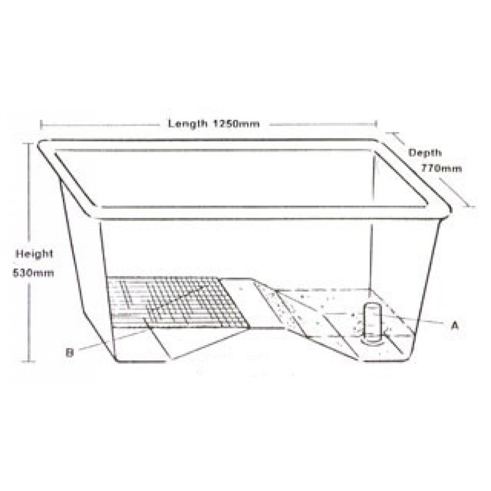 CUBICULO PARA CRIAÇÃO DE AVES AQUATICAS EM POLYESTER