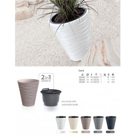 VASO SAND CINZA - 350CM
