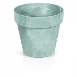VASO CUBE BETON EFECT CINZA -250MM
