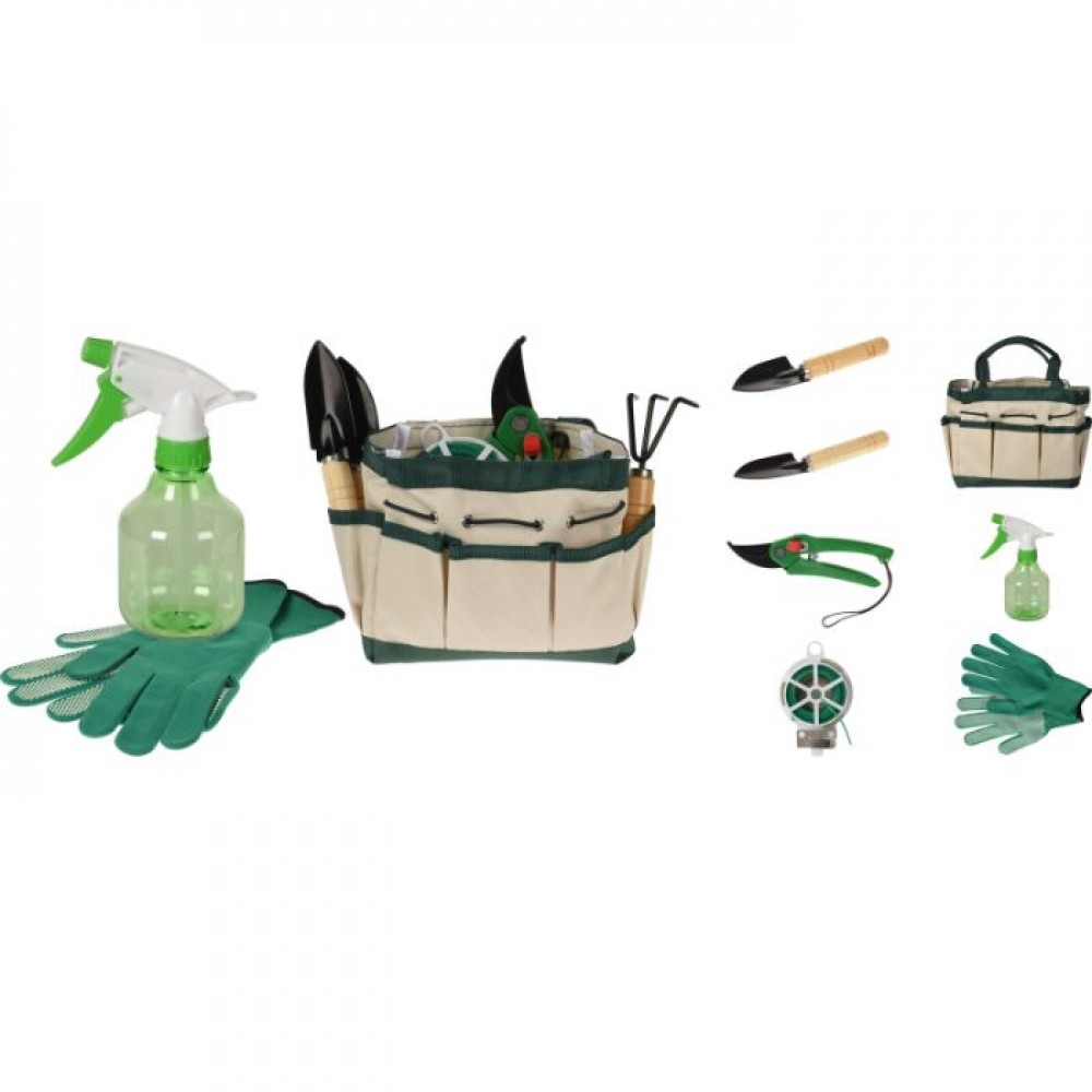 CONJUNTO DE JARDINAGEM -KIT 8 FERRAMENTAS