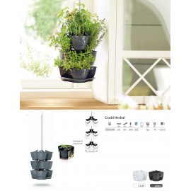 VASO SUSPENSO COUBI HERBAL - ANTRACITE