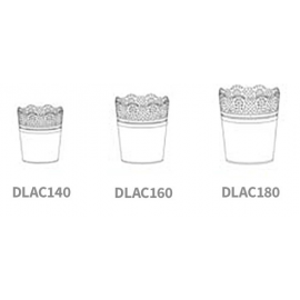 VASO LACE ANTRACITE - 140CM
