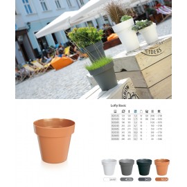 VASO LOFLY BRANCO -134MM