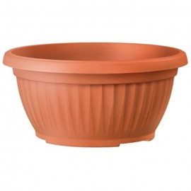 VASO TERRA LARGO TERRACOTA -250MM
