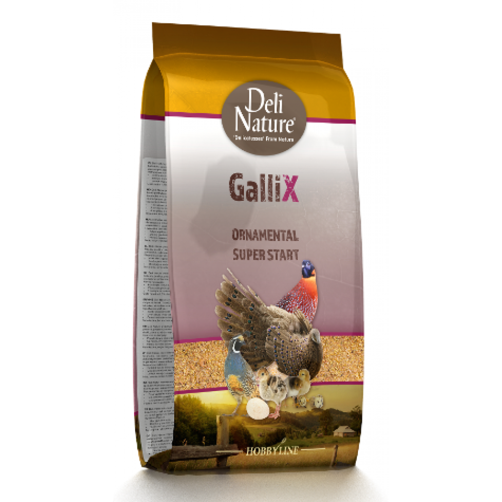 DELI NATURE HOBBYLINE GALLIX ORNAMENTAL SUPER START - 4KG
