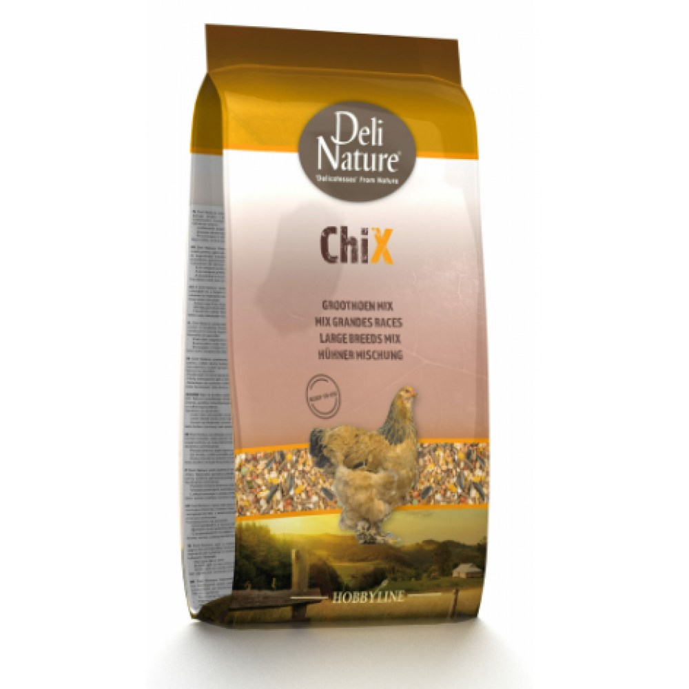 DELI NATURE HOBBYLINE CHIX MIXTURE LARGE BREEDS- 4KG (PRONTA A USAR)