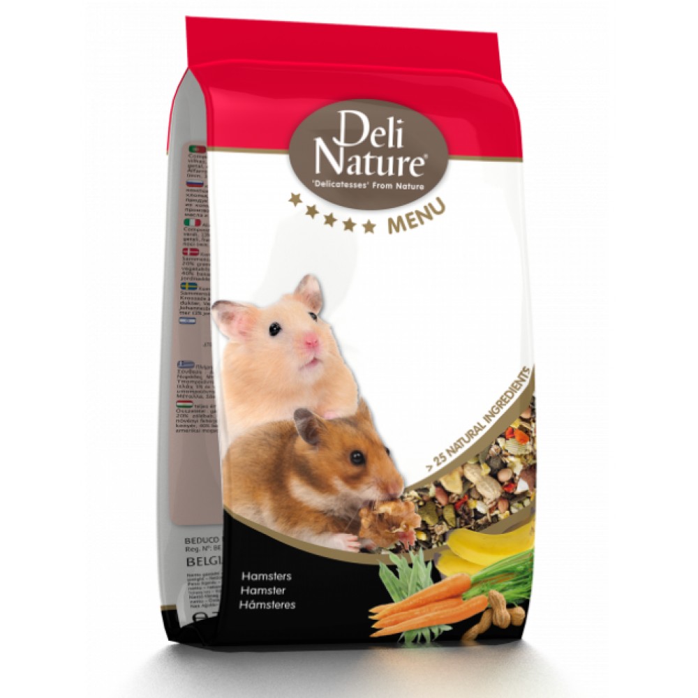 DELI NATURE HAMSTERS MENU 750GR