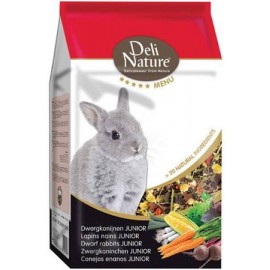 DELI NATURE COELHOS ANÕES JUNIOR MENU 2,5 KILOS