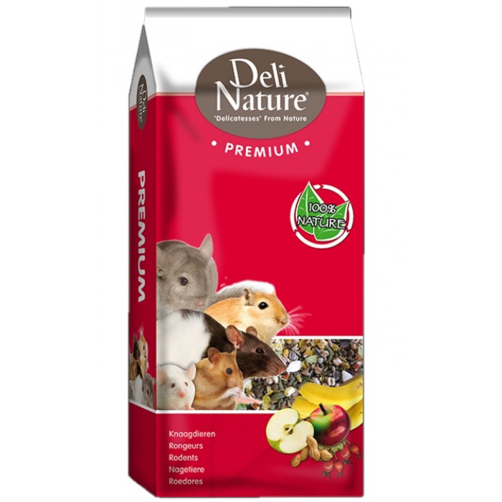 DELI NATURE PEQUENOS ROEDORES PREMIUM 15KG