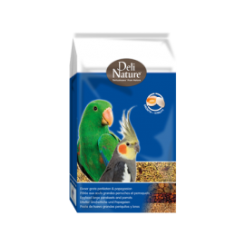 DELI NATURE PAPA AMARELA GRANDES PERIQUITOS & PAPAGAIOS - 10 KG