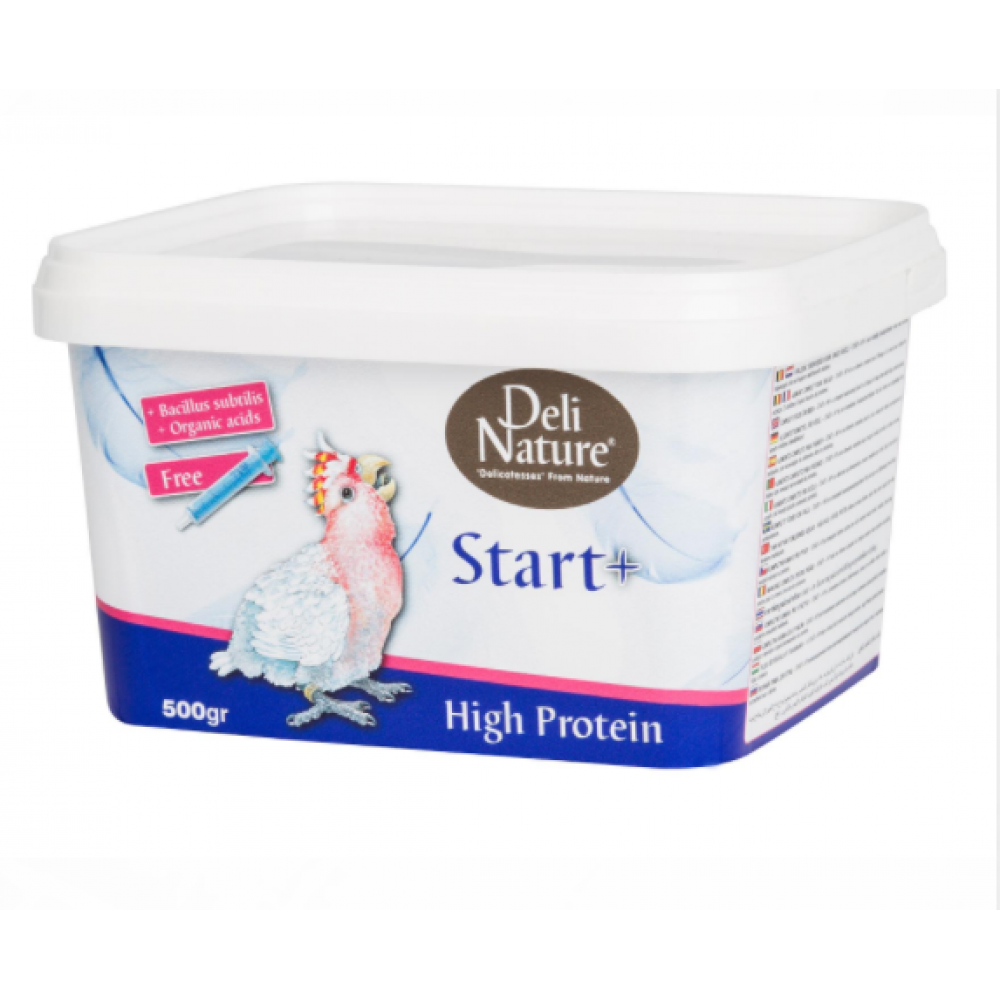 DELI NATURE PAPA DE CRIAÇÃO MÃO START + HIGHT PROTEIN - 500 GR