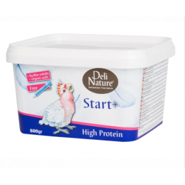 DELI NATURE PAPA DE CRIAÇÃO MÃO START + HIGHT PROTEIN - 500 GR